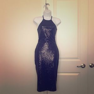NWT Sequin Midi Dress